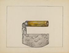 Chopping Blade, c. 1936. Creator: Mae Szilvasy