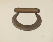 Chopping Knife, c. 1940. Creator: Nicholas Amantea