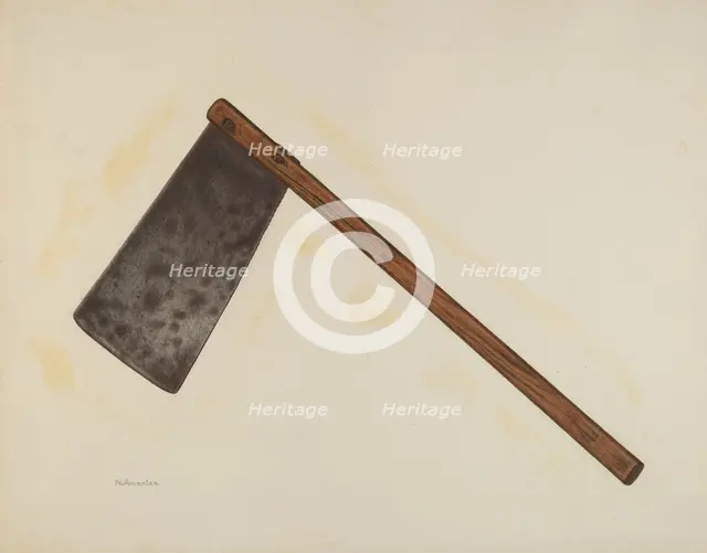 Chopping Knife, c. 1941. Creator: Nicholas Amantea.