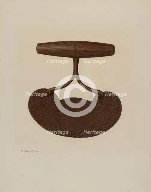 Chopping Knife, c. 1941. Creator: Nicholas Amantea.
