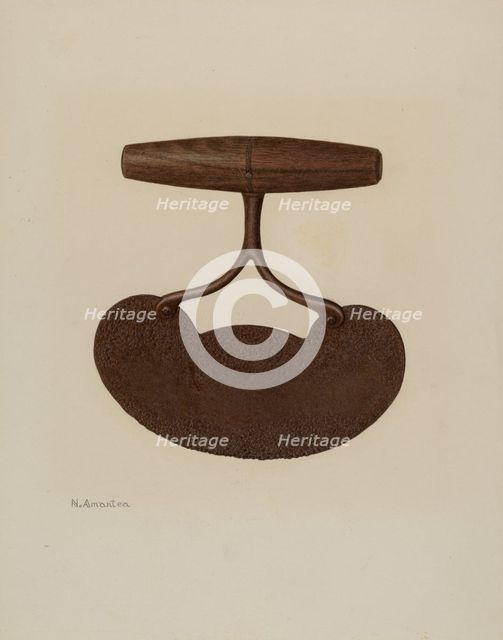 Chopping Knife, c. 1941. Creator: Nicholas Amantea.