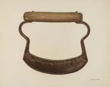Chopping Knife, c. 1941. Creator: Nicholas Amantea
