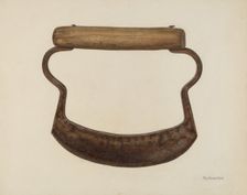Chopping Knife, c. 1941. Creator: Nicholas Amantea