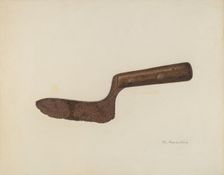 Chopping Knife, c. 1941. Creator: Nicholas Amantea