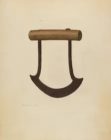 Chopping Knife, c. 1941. Creator: Stanley Chin
