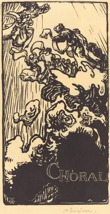 Choral, 1897. Creator: Auguste Lepere