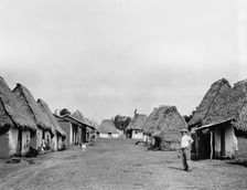 Chorrera, Panama, street scene, c.between 1910 and 1920. Creator: Unknown