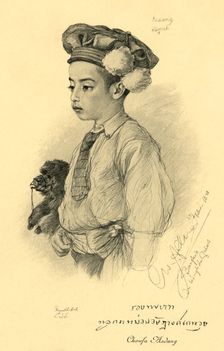 Chowfa Asdang 1898. Creator: Christian Wilhelm Allers