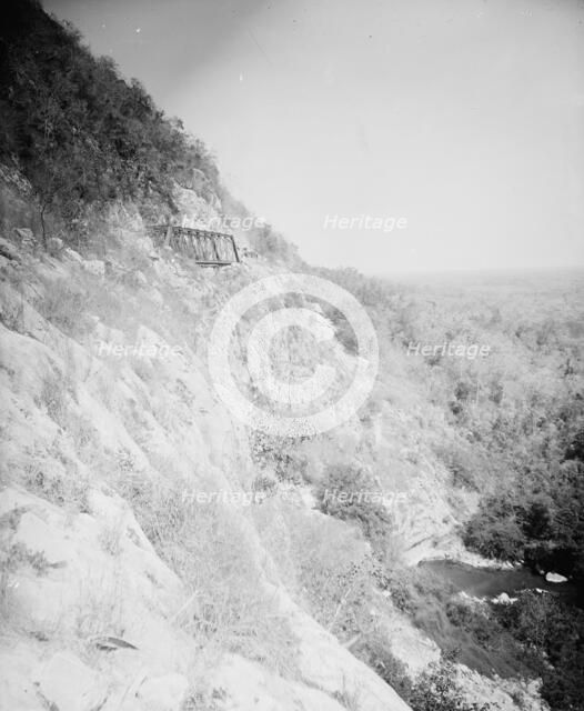 Choy Bridge, between 1880 and 1897. Creator: William H. Jackson.