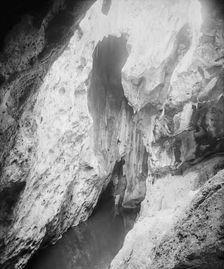 Choy Cave, inside, between 1880 and 1897. Creator: William H. Jackson