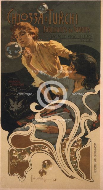 Chozza e Turchi, 1899. Artist: Hohenstein, Adolfo (1854-1928)