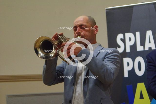 Chris Coull, Eastbourne Jazz Festival, Leaf Hall, Eastbourne, East Sussex, 30 Sep 2018.  Creator: Brian O'Connor.