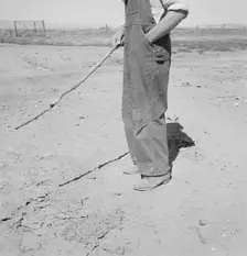Chris Ament, German-Russian dry land wheat farmer, who survived...Columbia Basin, 1939. Creator: Dorothea Lange