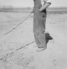 Chris Ament, German-Russian dry land wheat farmer, who survived...Columbia Basin, 1939. Creator: Dorothea Lange