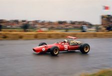 Chris Amon in a Ferrari V12, Dutch Grand Prix, Zandvoort, 1968