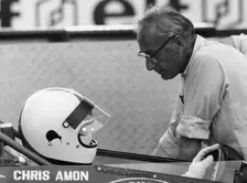 Chris Amon (on the left) and David Yorke, 1970s