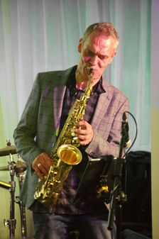Chris Bowden, Watermill Jazz Club, Dorking, Surrey, 25 June 2019. Creator: Brian O'Connor