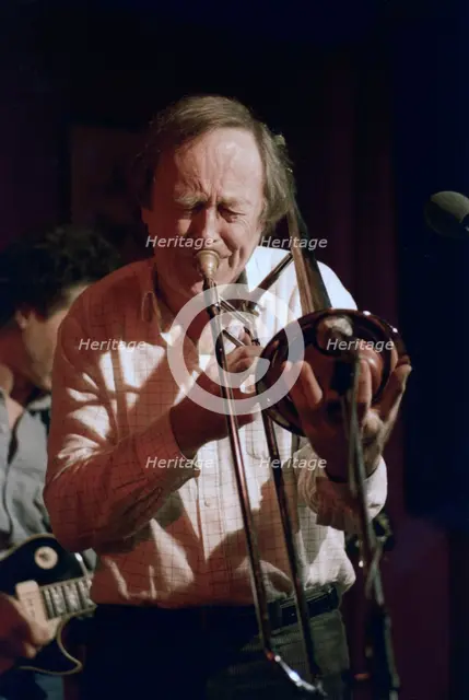 Chris Barber, 100 Club, Oxford Street, London,1988. Creator: Brian Foskett.