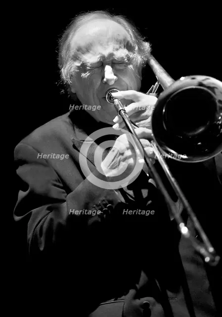 Chris Barber, 2013. Artist: Alan John Ainsworth.