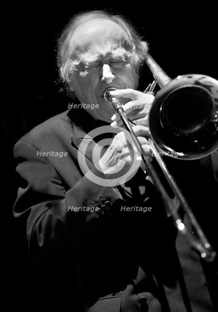 Chris Barber, 2013. Artist: Alan John Ainsworth.