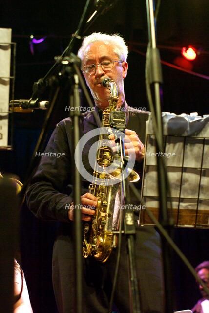 Chris Briscoe, Brecon Jazz Festival, Powys, Wales.  Artist: Brian O'Connor