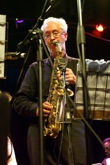 Chris Briscoe, Brecon Jazz Festival, Powys, Wales. Artist: Brian O'Connor