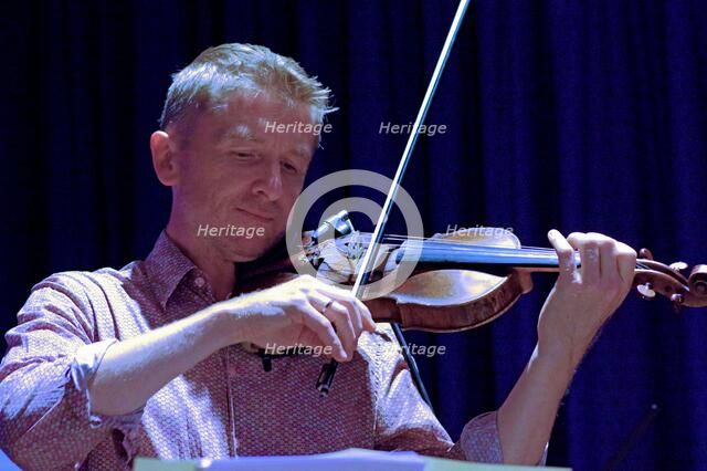 Chris Garrick, Watermill Jazz Club, Dorking, Surrey, 2014. Artist: Brian O'Connor.