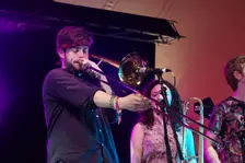 Chris Saunders, Love Supreme Jazz Festival, Glynde Place, East Sussex, 2015. Artist: Brian O'Connor