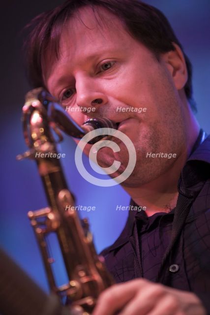 Chris Potter, 2011. Artist: Alan John Ainsworth.