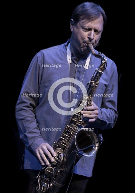 Chris Potter, 2017. Artist: Alan John Ainsworth.
