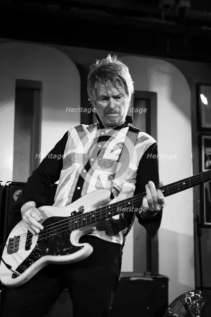 Chris Remington, Buzzcocks live at 100 Club, London, Jun 2023. Creator: Annapaola Marchesani.