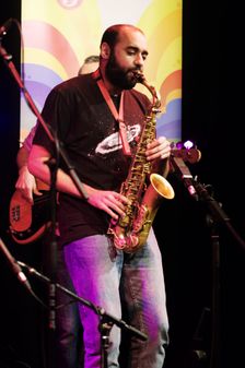 Chris Williams, Ropetackle Arts Centre, Shoreham, West Sussex, Jan 2016. Artist: Brian O'Connor