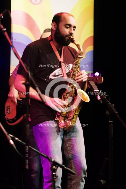 Chris Williams, Ropetackle Arts Centre, Shoreham, West Sussex, Jan 2016. Artist: Brian O'Connor.