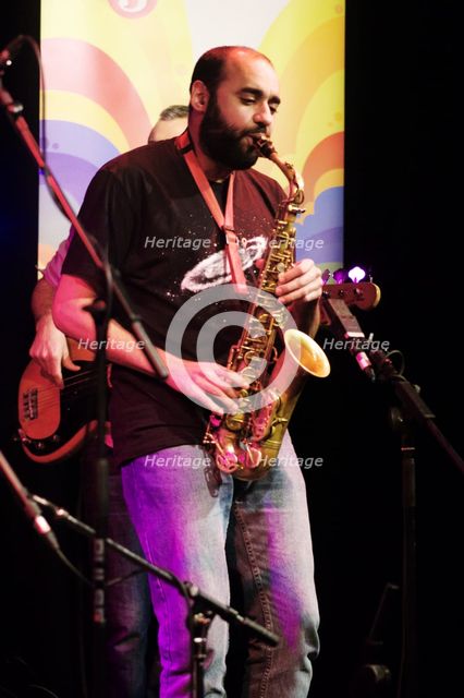 Chris Williams, Ropetackle Arts Centre, Shoreham, West Sussex, Jan 2016. Artist: Brian O'Connor.