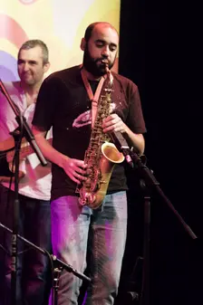 Chris Williams, Ropetackle Arts Centre, Shoreham, West Sussex, Jan 2016. Artist: Brian O'Connor