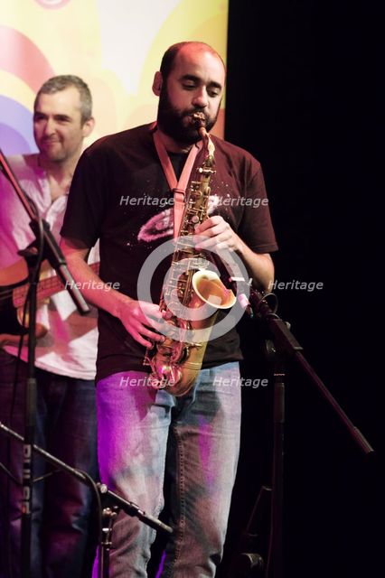 Chris Williams, Ropetackle Arts Centre, Shoreham, West Sussex, Jan 2016. Artist: Brian O'Connor.