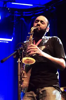 Chris Williams, Ropetackle Arts Centre, Shoreham, West Sussex, Jan 2016. Artist: Brian O'Connor
