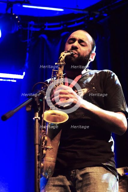 Chris Williams, Ropetackle Arts Centre, Shoreham, West Sussex, Jan 2016. Artist: Brian O'Connor.