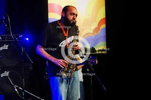 Chris Williams, Ropetackle Arts Centre, Shoreham, West Sussex, Jan 2016. Artist: Brian O'Connor.