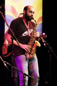 Chris Williams, Ropetackle Arts Centre, Shoreham, West Sussex, Jan 2016. Artist: Brian O'Connor