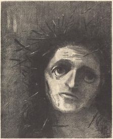Christ, 1887. Creator: Odilon Redon