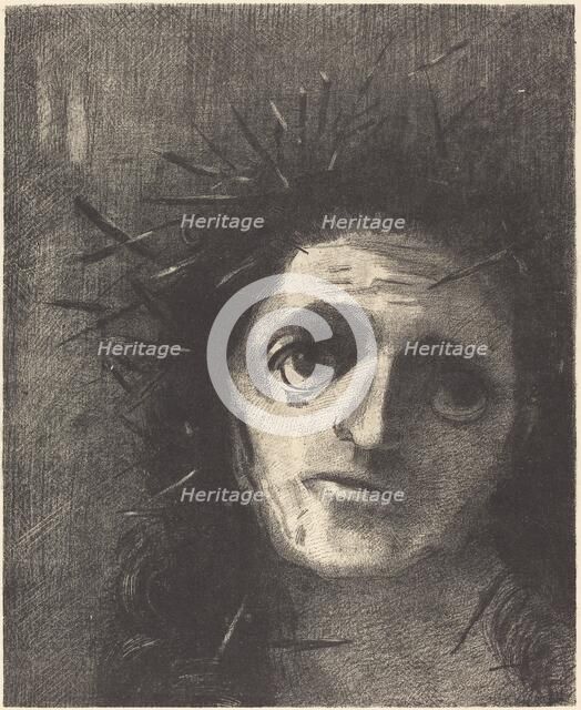 Christ, 1887. Creator: Odilon Redon.