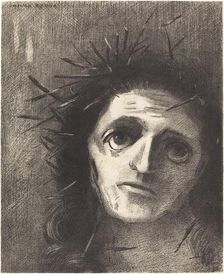 Christ, 1887. Creator: Odilon Redon