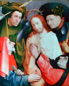 Christ Mocked (The Crowning with Thorns) c1490-1500. Artist: Hieronymus Bosch