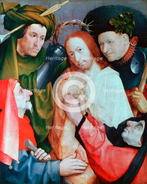 'Christ Mocked (The Crowning with Thorns)', c1490-1500. Artist: Hieronymus Bosch