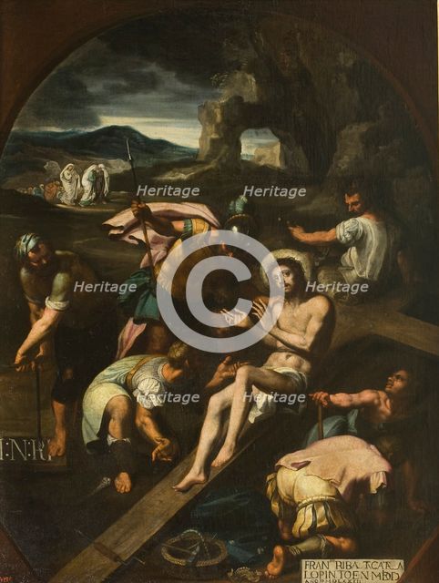 Christ Nailed to the Cross, 1582.