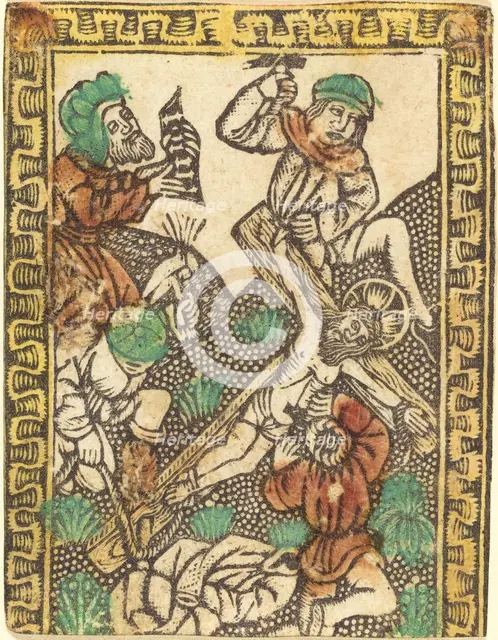Christ Nailed to the Cross, c. 1470/1480. Creator: Unknown.