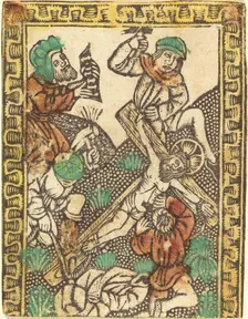 Christ Nailed to the Cross, c. 1470/1480. Creator: Unknown