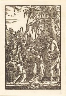 Christ Nailed to the Cross, c. 1513. Creator: Albrecht Altdorfer