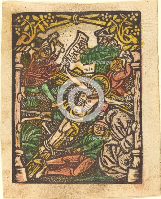 Christ Nailed to the Cross, fourth quarter 15th century. Creator: Unknown.